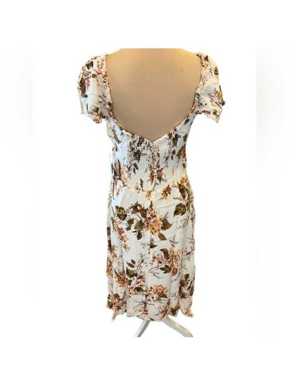 Reformation Women’s Dress Size 12 Maebry Bella Floral High Low Hem Feminine NWT - Picture 5 of 13